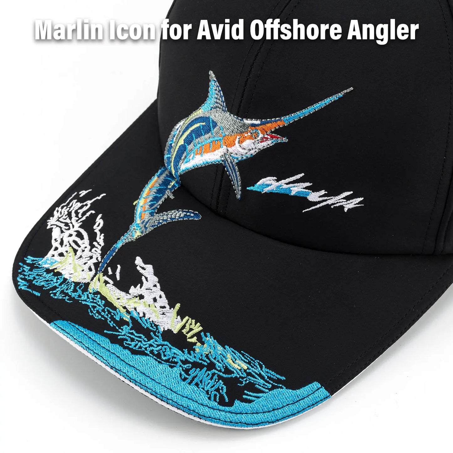 Unisex Baseball Hat Embroidery Fishing Caps Outdoor Breathable