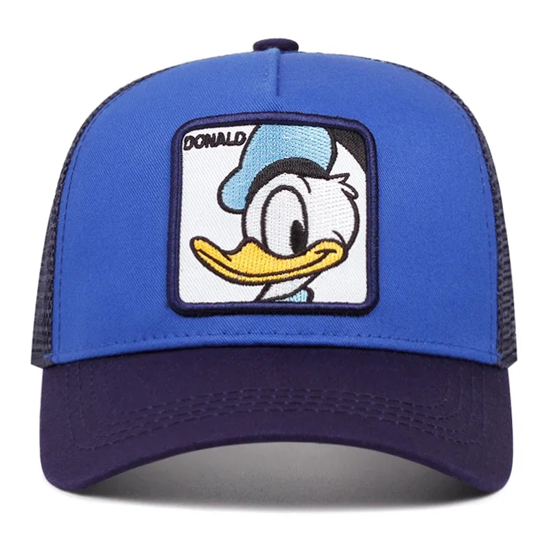 High Quality Brand Anime Cartoon Snapback Cotton Baseball Cap Men Women