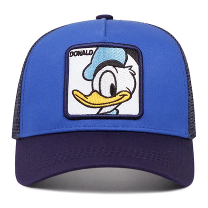 High Quality Brand Anime Cartoon Snapback Cotton Baseball Cap Men Women