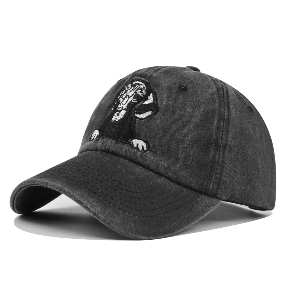 2026 Spring Summer Men Women Baseball Cap Dog Animals Embroidery Snapback Hats