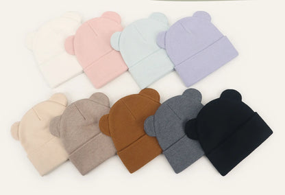Winter Children Warm Baby Knitted Hats Kids Knit Beanie Hats
