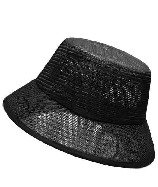 Summer Full Mesh Fisherman Hat Men's Sun Protection And Sunshade Hat