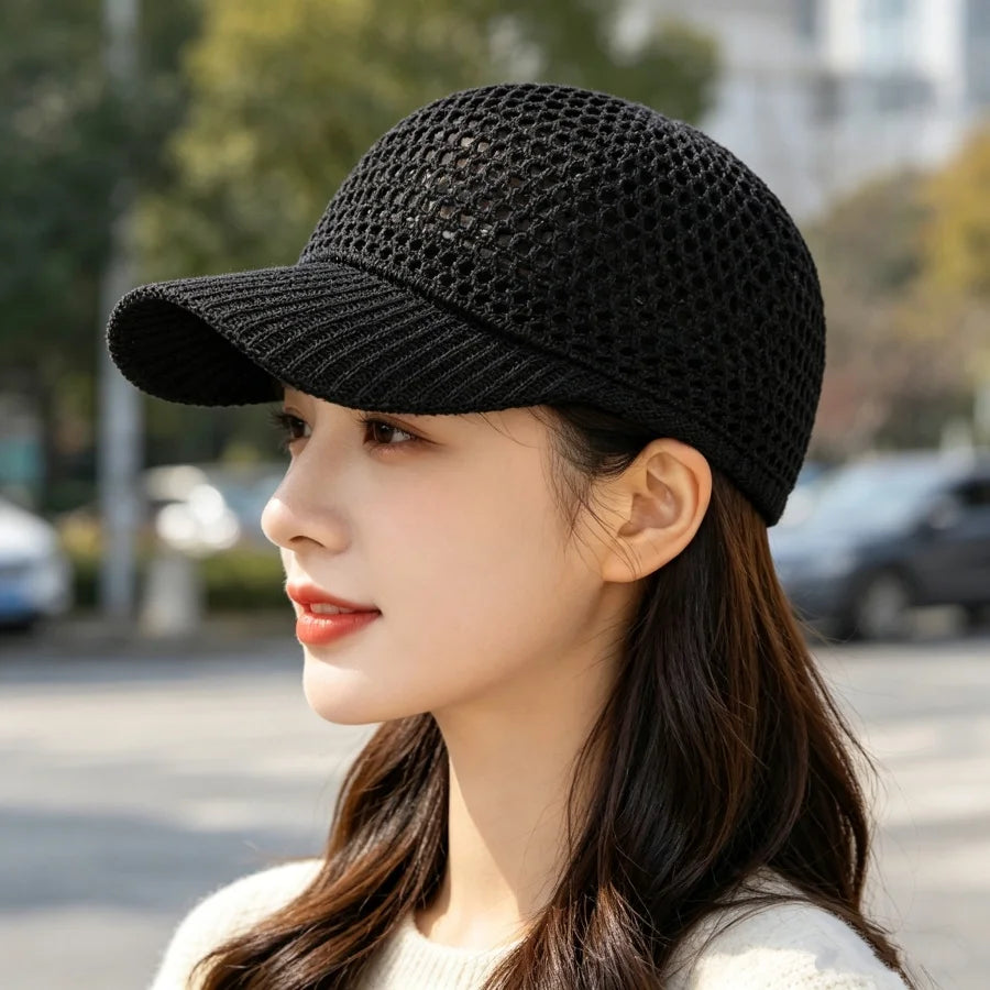 Summer Hollow-Out Breathable Mesh Baseball Cap