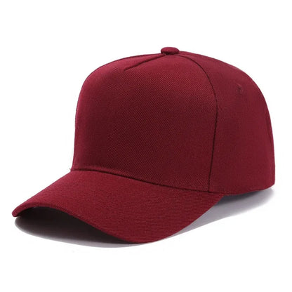 5 Panel Blank Baseball Caps For Men Women