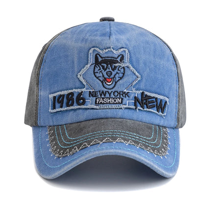 Unisex Washed Cotton Baseball Cap