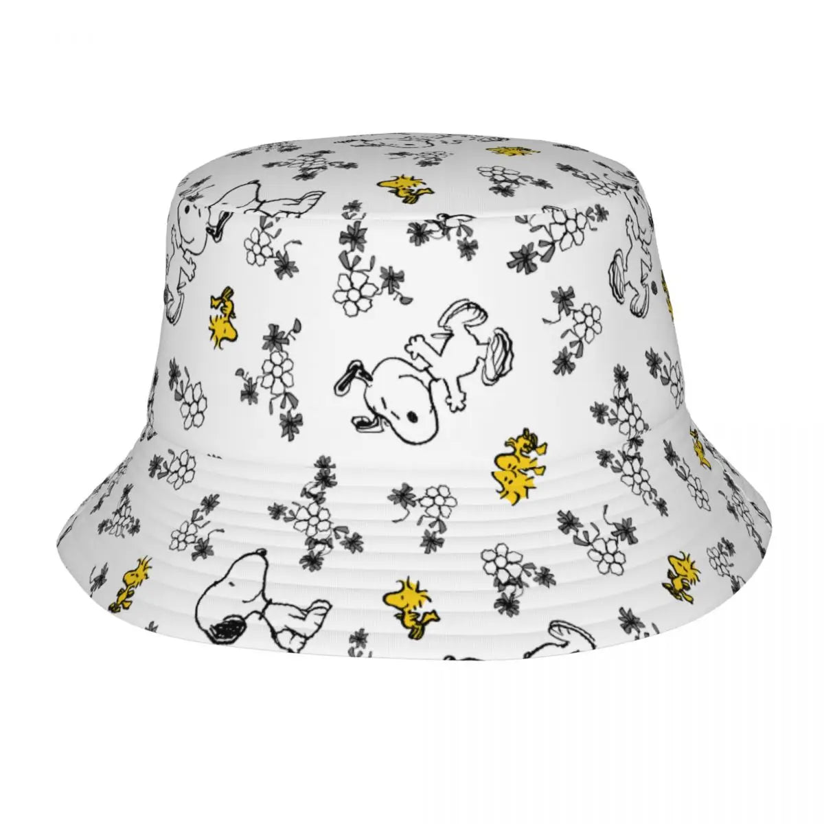 Women Men Bucket Hat Snoopys Play Tennis Summer Beach Hatwear Lightweight