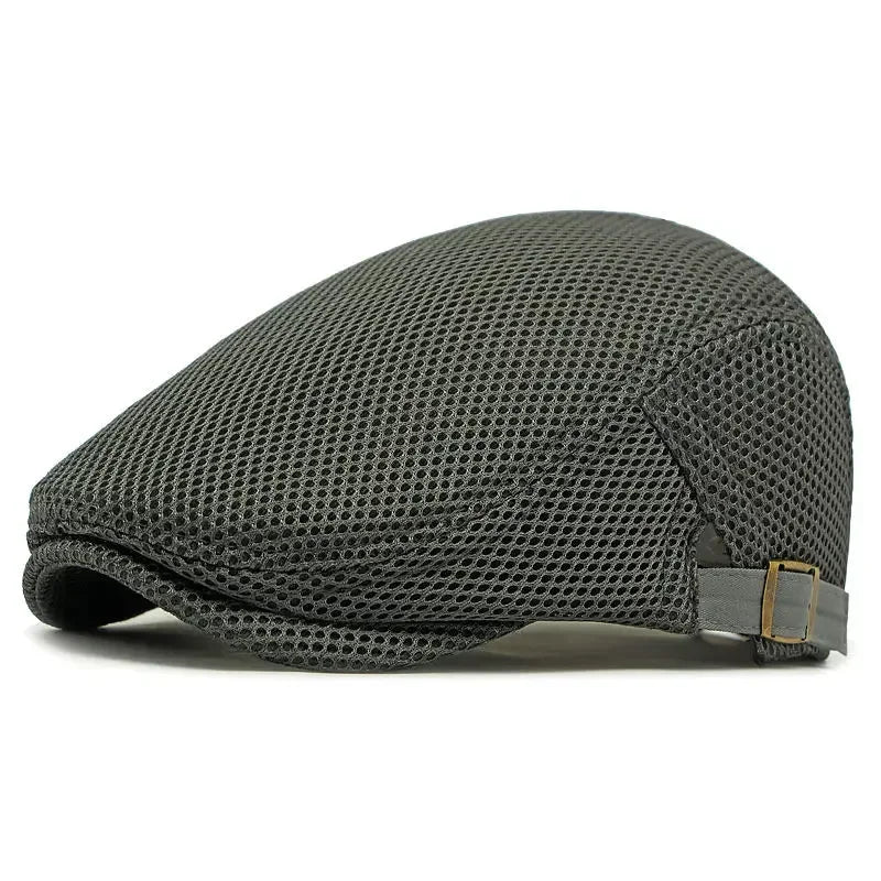 Spring And Summer Polyester Print Newsboy Caps