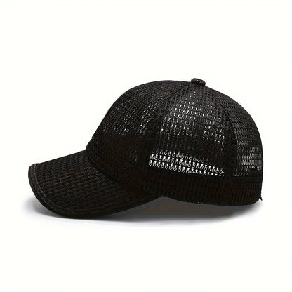 Breathable Mesh Baseball Caps - Adjustable, Quick-Drying