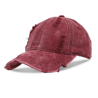 New Vintage Washed Distressed Baseball Cap
