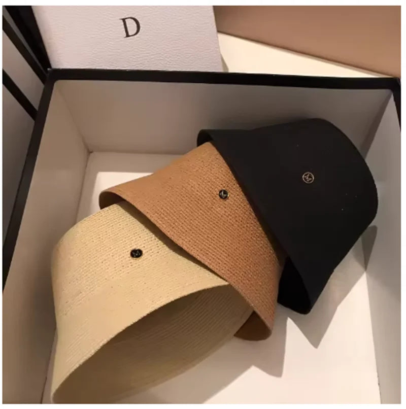 Japanese Designer M Straw Weaving Hat Summer