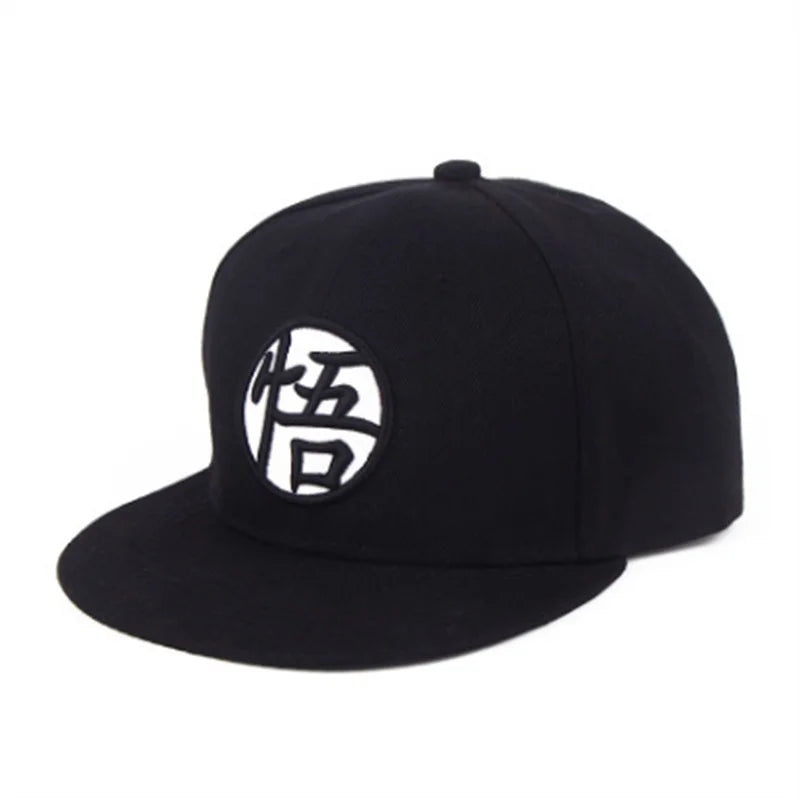 Cute High Quality Anime Dragon Ball Goku Snapback Cap Cotton Baseball Cap For Men Women Hip Hop Cap