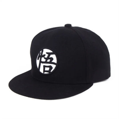 Cute High Quality Anime Dragon Ball Goku Snapback Cap Cotton Baseball Cap For Men Women Hip Hop Cap