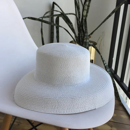 Summer Hat New Female Sun Hat Folding Beach Hat