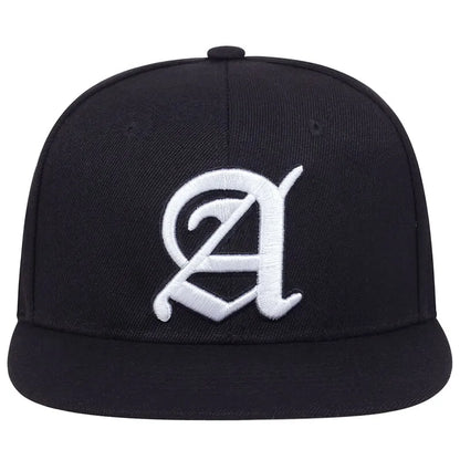 Unisex Personality A Letter Embroidery Hip-Hop Hats