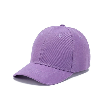 Fashion Candy Color Kids Baseball Cap Sun Protection Boy Girls