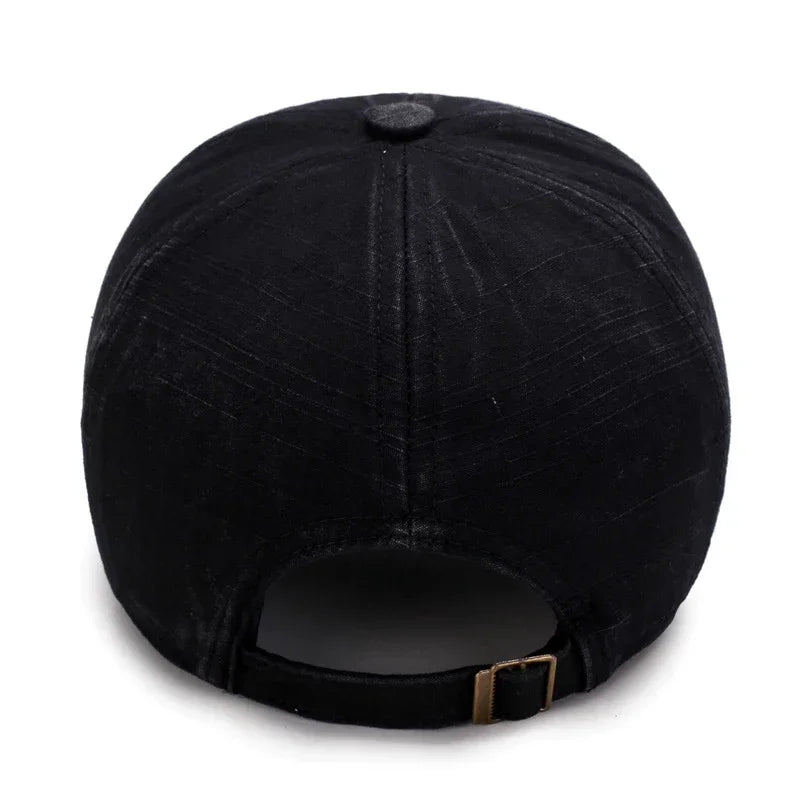 Spring and Autumn Washed Hats Mens Casual Old Baseball Caps