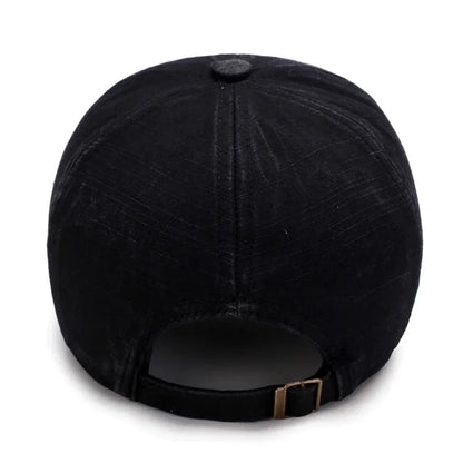 Spring and Autumn Washed Hats Mens Casual Old Baseball Caps