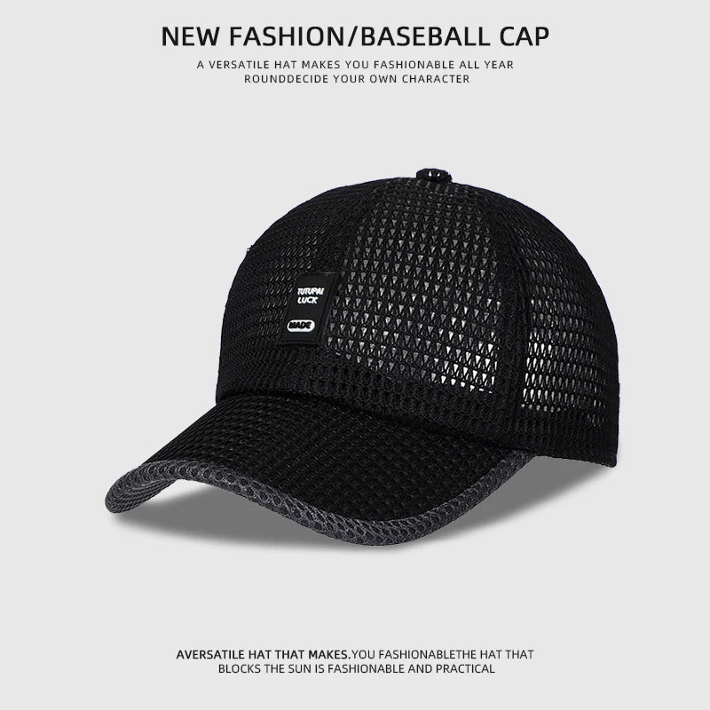 [Men's Mesh Baseball Cap