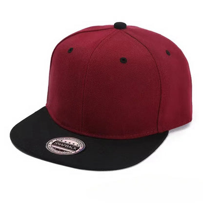 New Hot Sale Cap Plain Snapback Hat High Quality Adult Hip Hop Baseball Cap