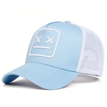 Unisex XX Embroidery Baseball Net Caps Spring Summer