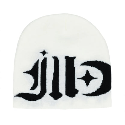 Y2k Letter Butter Knit Hats Skullies Beanies Autumn Winter Warm Hat