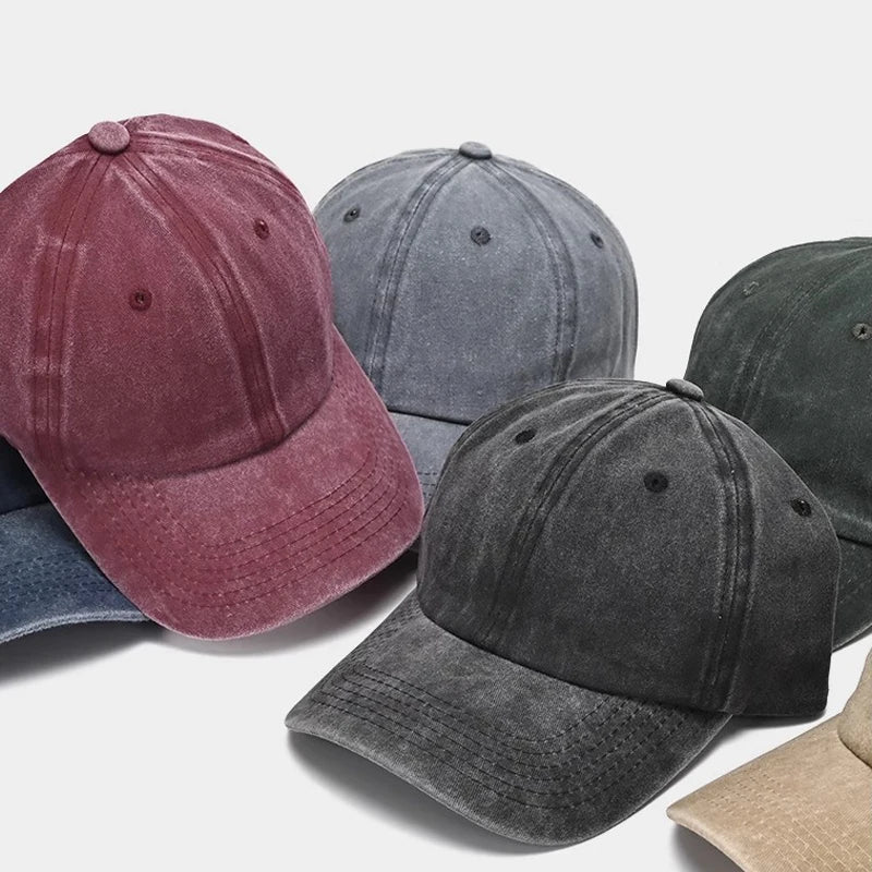 Sunscreen Water Washed Men's Baseball Cap