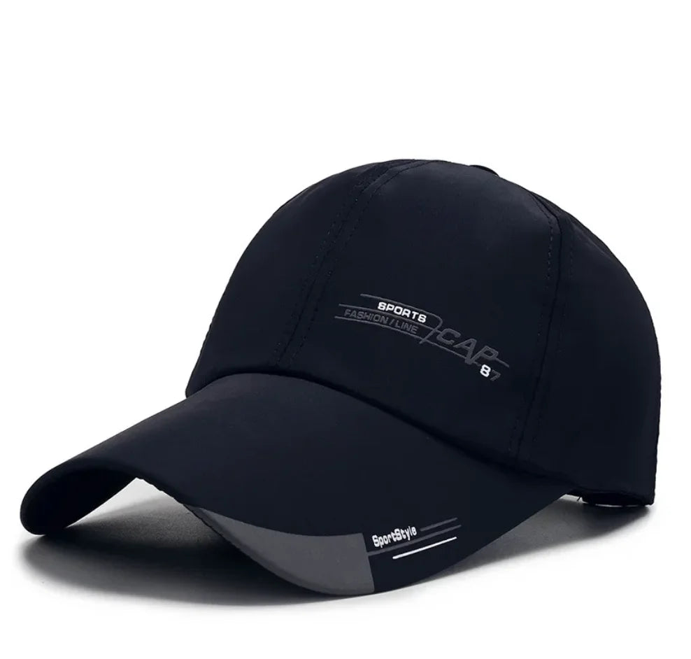 Casual Hat Baseball Cap Sports Hat Solid Color Simple Cotton Sun Hat  For Hip Hop Men And Women