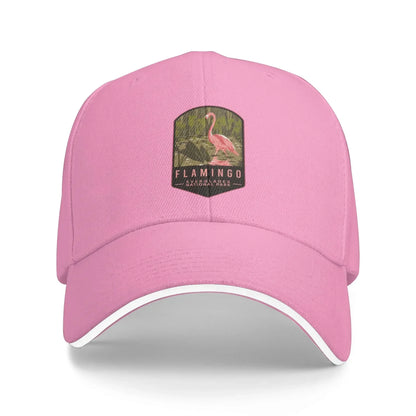 Everglades National Park Flamingo Summer Baseball Caps Women  Adult Male
