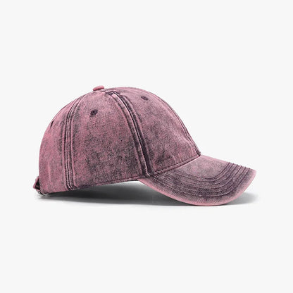 Washed Baseball Cap, Dad Cap, Unisex Outdoor Cap
