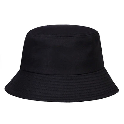 Unisex Panama Bucket Hat Brooklyn Leather Label Fisherman Hat