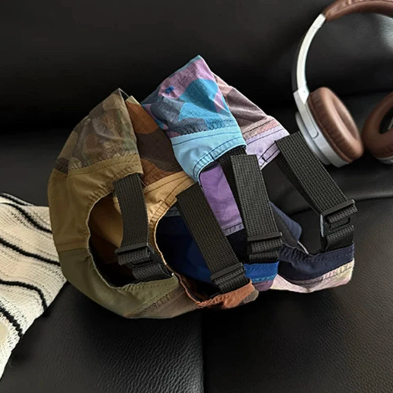 New Niche Camouflage Quick-Drying 5-Panel Camping Hats