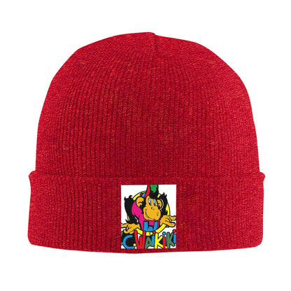 Monkey Lc Waikiki Singe Warm Knitted Cap Winter Knit Bonnet Hat