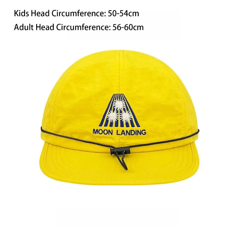 Quick Drying Short Brim Baseball Cap Sun Protection Foldable Sun Hat Outdoor