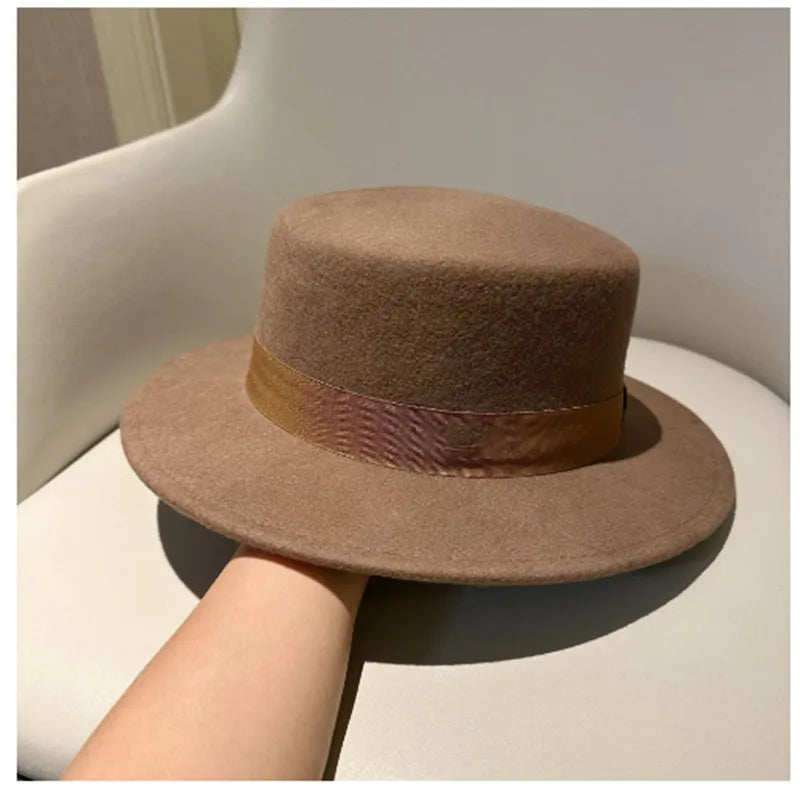 Hat Women's Autumn/Winter Vintage English Hat