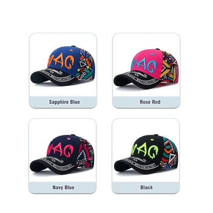 New Casual Fashion Letter Embroidery Printing Baseball Cap Outdoor