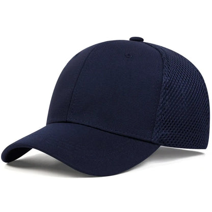 High Quality Casual Baseball Net Caps Rear Sealing Breathable