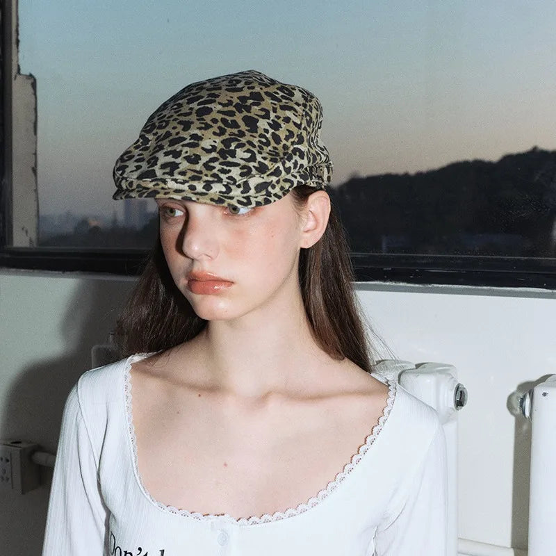 Vintage Male And Female Literary Painter Hat