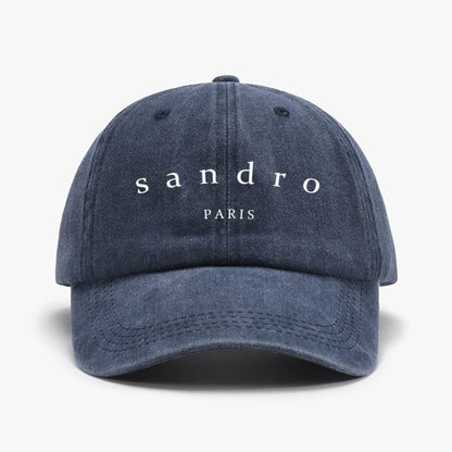 Sandro Printed Sponge Half Mesh Outdoor Fashion Accessory Hat