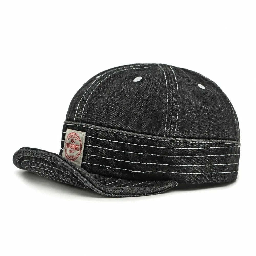 Casual Washed Denim Denim Baseball Cap Breathable Adjustable Sun Hat