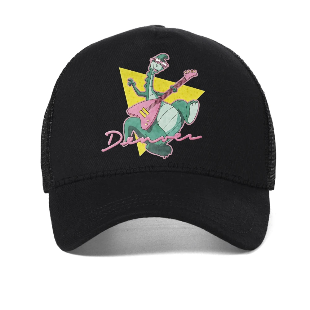 Denver the Last Dinosaur Jeremy Cartoons Print Baseball Cap Summer