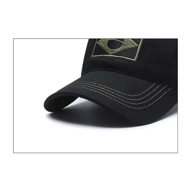 Unisex Brazilian Flag Embroidery Tactical Baseball Cap Classic Fashion