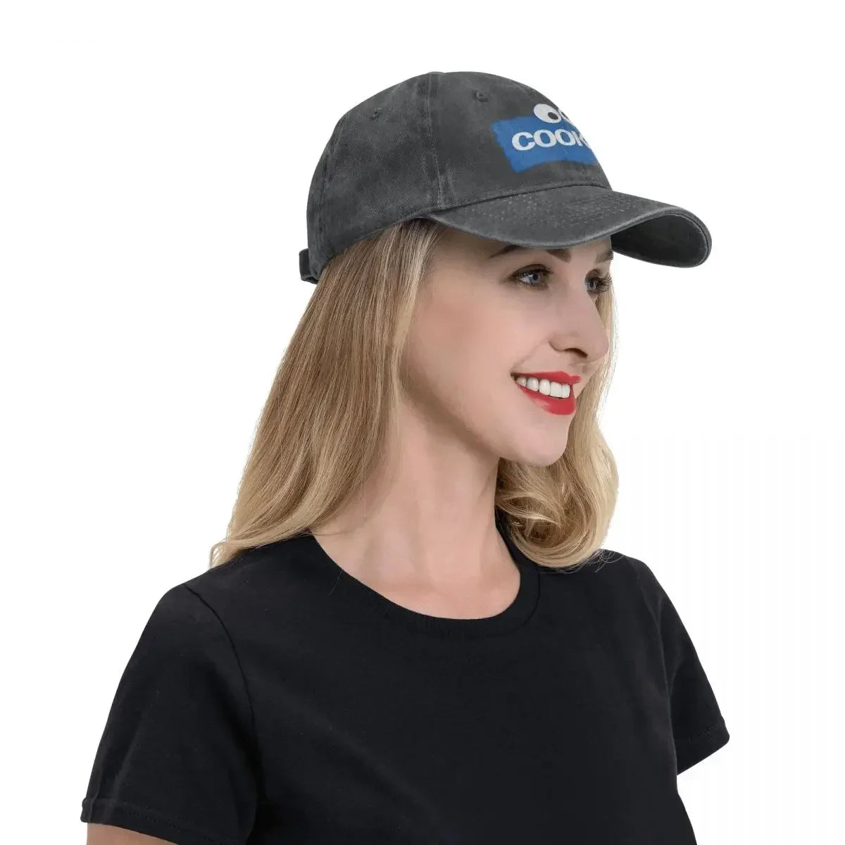 Cookie Monster Merch Men Women Baseball Caps
