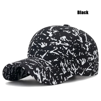 5 Colors New Fashion Youth Unisex Graffiti Style Sunshade Baseball Cap Men Women