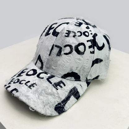 Unisex American Vintage Letter Personal Baseball Hats