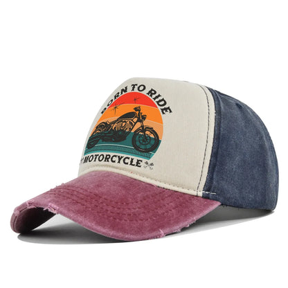 Men Hats Motorcycle Baseball Caps for Men Women