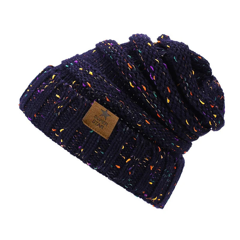 Winter Brand Super Star Caps Lady Warm Winter Hat For Women Hat