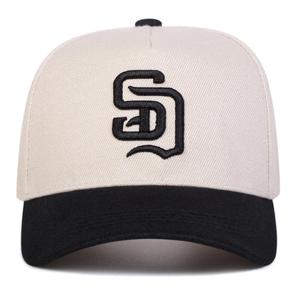 Unisex SD Letter Embroidery Baseball Caps