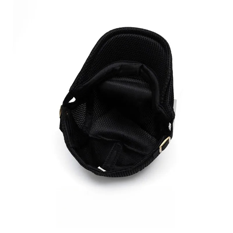 Perforated Mesh Bucket Hat Breathable Beret Women's Korean Style