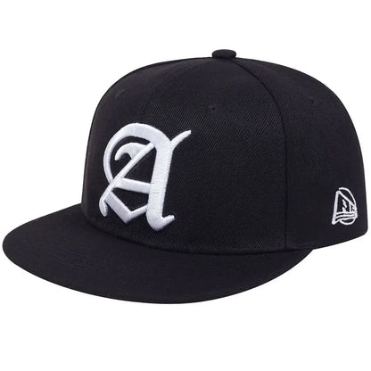 Unisex Personality A Letter Embroidery Hip-Hop Hats