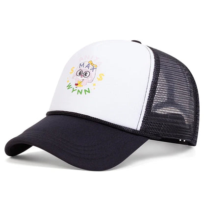 Unisex Girl Letter Printing Baseball Net Caps Spring Summer